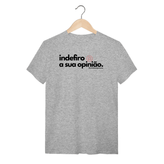 Nome do produto Tshirt indefiro a sua opinião