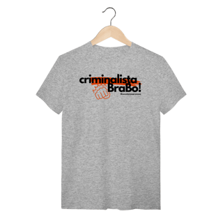 Nome do produto Tshirt criminalista brabo