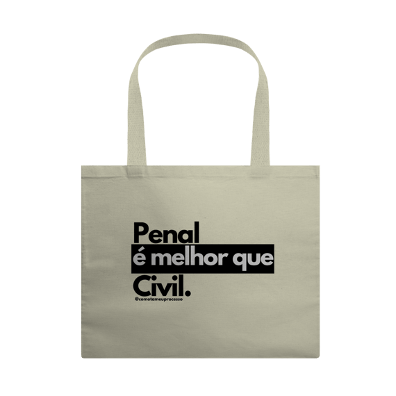 Ecobag G penal é melhor que civil
