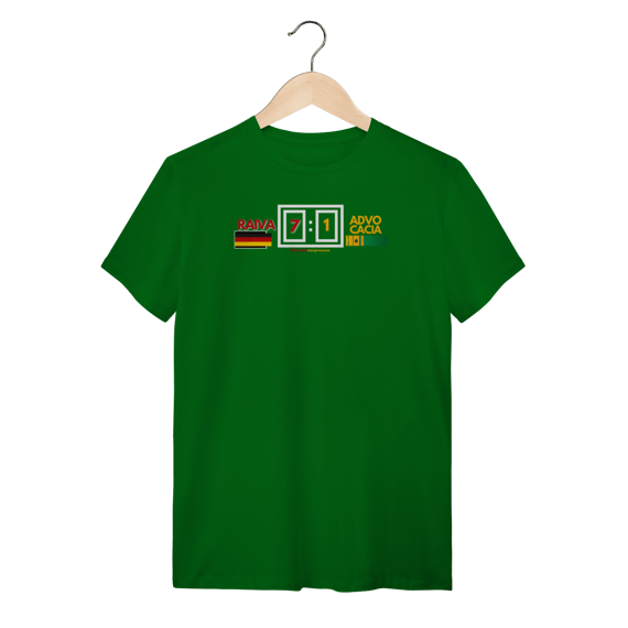 Tshirt raiva 7 x 1 advocacia