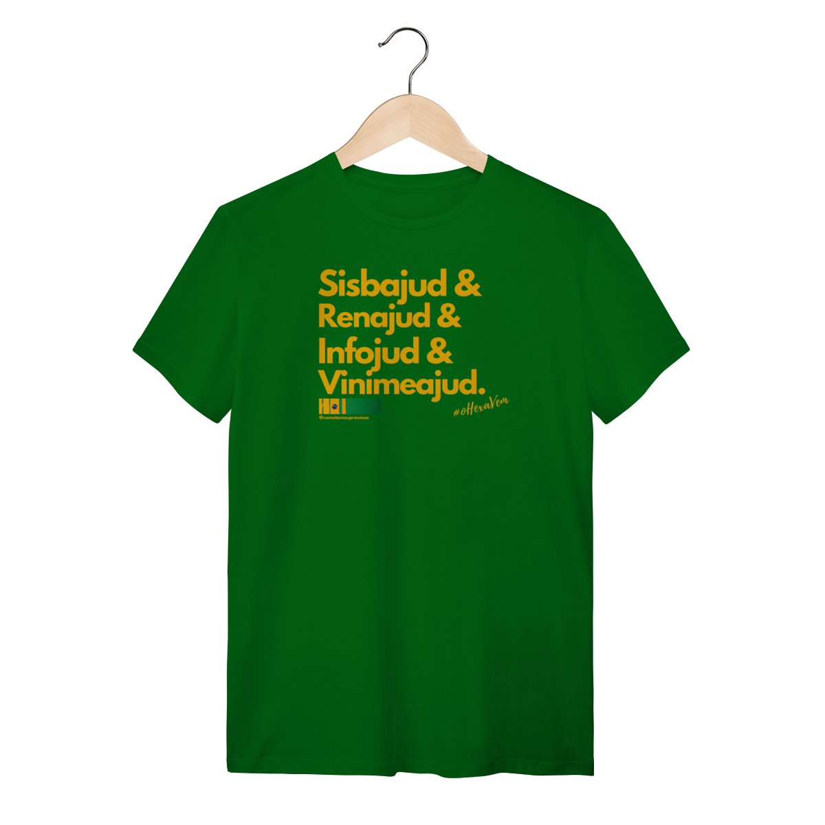 Nome do produto: Tshirt Sisbajud renajud infojud Vinimeajud