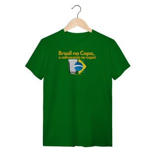 Nome do produto Tshirt Brasil na Copa a advocacia no copo