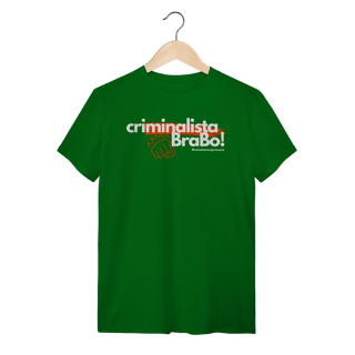Nome do produto Tshirt criminalista brabo