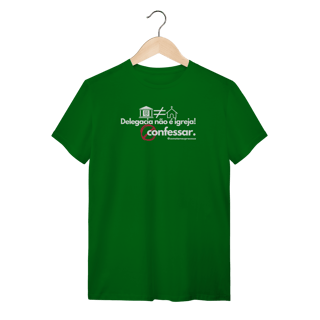 Nome do produto Tshirt delegacia não é igreja proibido confessar
