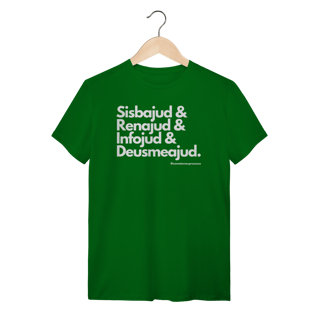 Nome do produto Tshirt Sisbajud Renajud Infojud Deusmeajud
