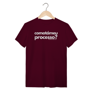 Nome do produto Tshirt como tá meu processo