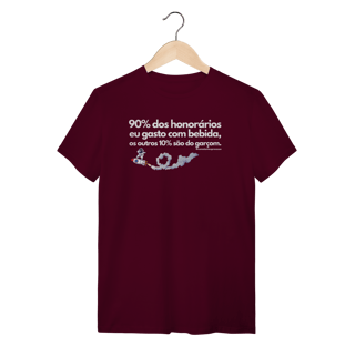 Nome do produto Tshirt 90 por cento dos honorários