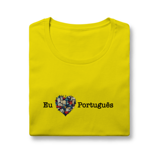 Nome do produtoBaby Look Quality - Eu Amo Portguês