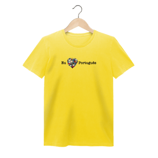 Baby Look Estonada - Eu Amo Portguês