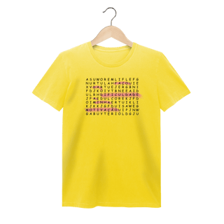 Nome do produtoBaby Look Estonada - Caça Palavras