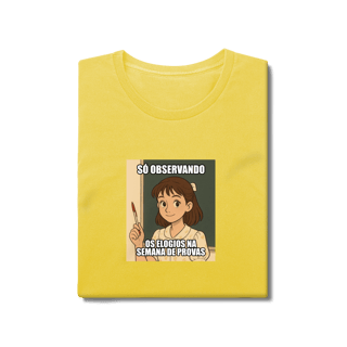 Nome do produtoBaby Look Estonada - Só Observando os Elogios na Semana de Provas