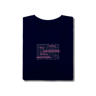 Nome do produtoCamiseta Quality - Caça Palavras