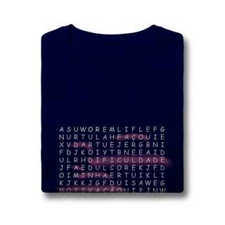 Nome do produtoBaby Look Quality - Caça Palavras