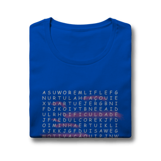 Nome do produtoBaby Look Quality - Caça Palavras