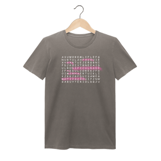 Baby Look Estonada - Caça Palavras