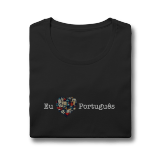 Nome do produtoBaby Look Quality - Eu Amo Portguês