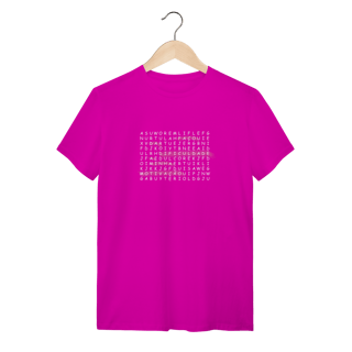 Nome do produtoCamiseta Quality - Caça Palavras