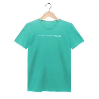 Nome do produtoBaby Look Estonada - O Ser Humano é Aquilo que a Educação Faz Dele