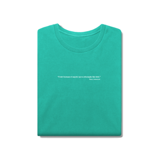 Nome do produtoCamiseta Estonada - O Ser Humano é Aquilo que a Educação Faz Dele