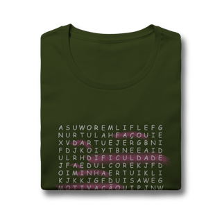 Nome do produtoBaby Look Quality - Caça Palavras