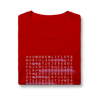 Nome do produtoBaby Look Quality - Caça Palavras