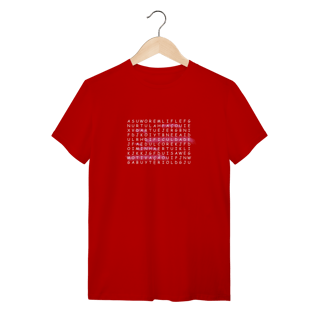 Nome do produtoCamiseta Quality - Caça Palavras
