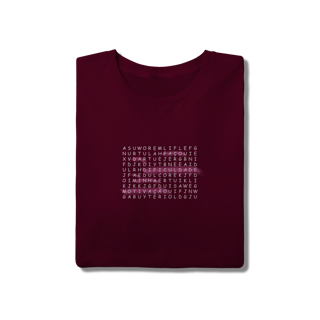 Nome do produtoCamiseta Quality - Caça Palavras