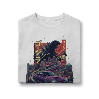 Nome do produto Camiseta Infantil (10 a 14) - Godzilla Run
