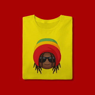 Nome do produto T-Shirt Quality Black Emoji Jamaica