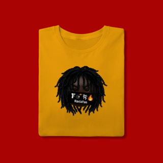 Nome do produto T-Shirt Quality Black Emoji Fogo Nos Racistas