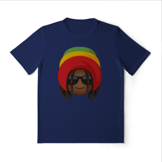 Nome do produto Camiseta Dry UV Black Emoji Jamaica
