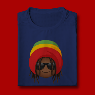 Nome do produto Camiseta Dry UV Black Emoji Jamaica