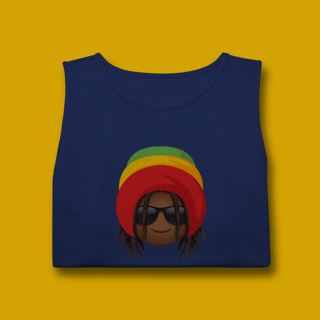 Nome do produto Regata Black Emoji Jamaica