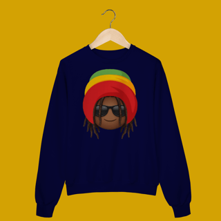 Nome do produto Moletom Prime Black Emoji Jamaica