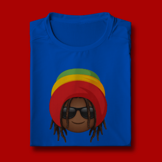Nome do produto Camiseta Dry UV Black Emoji Jamaica