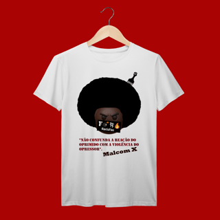 T-shirt Prime Black Power Emoji - Fogo nos racistas - Vozes Pretas