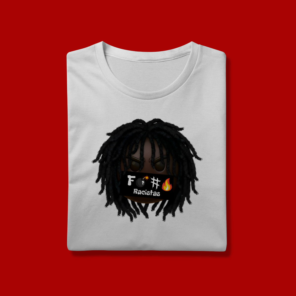 Nome do produto: T-Shirt Prime Black Emoji Jamaica