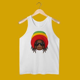 Nome do produto Regata Masculina Quality Black Emogi Jamaica