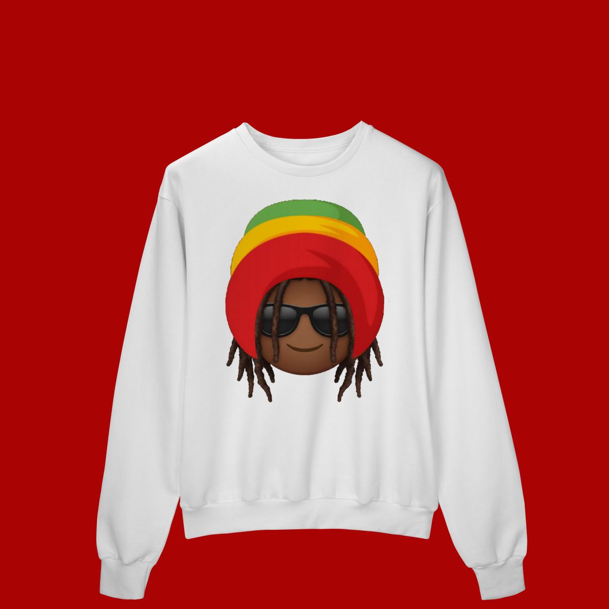 Moletom Prime Black Emoji Jamaica