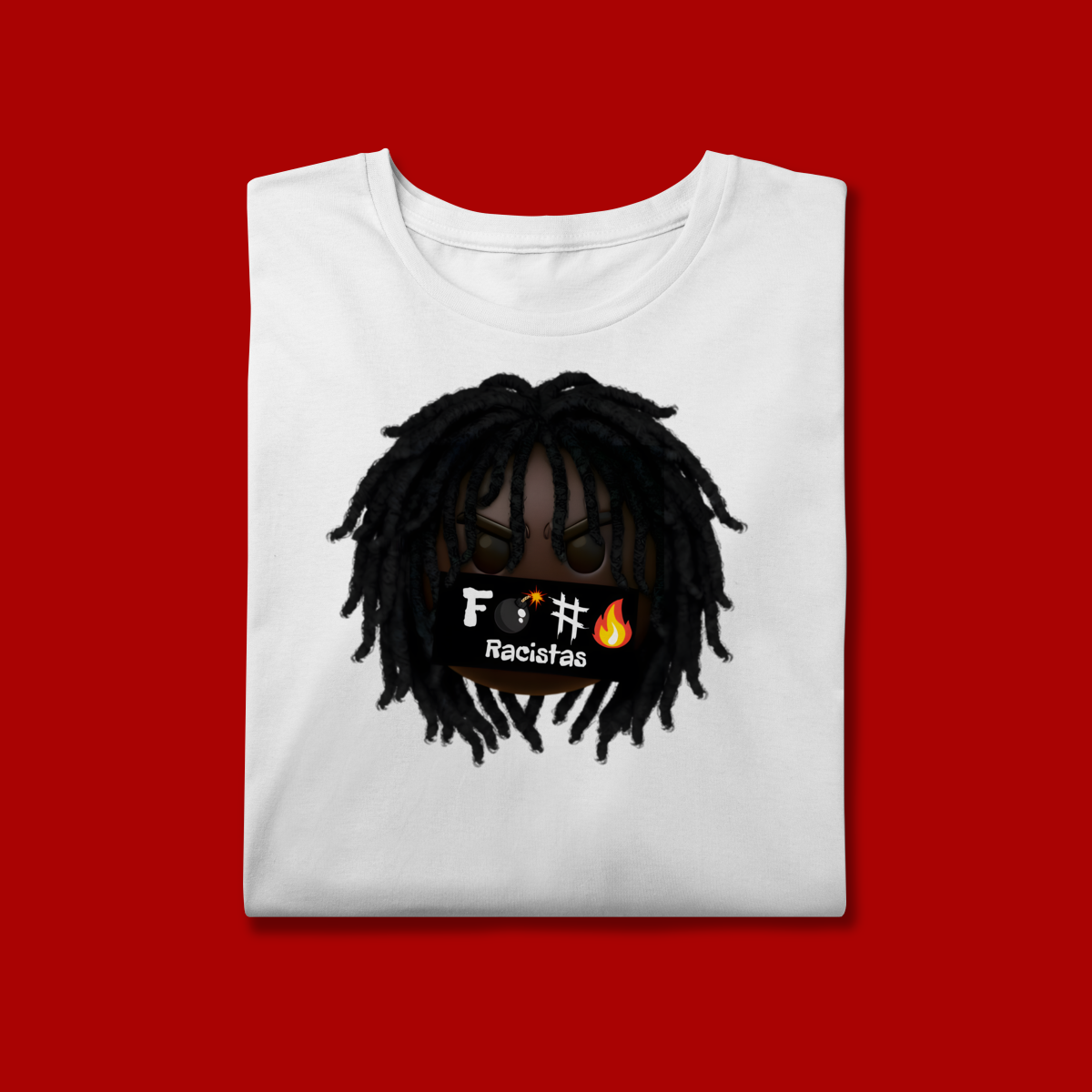 Nome do produto: T-Shirt Prime Black Emoji Jamaica