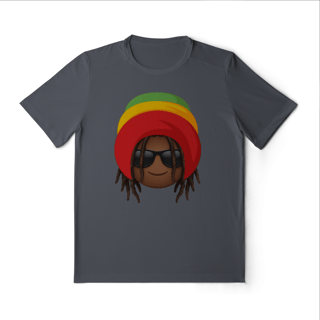 Nome do produto Camiseta Dry UV Black Emoji Jamaica