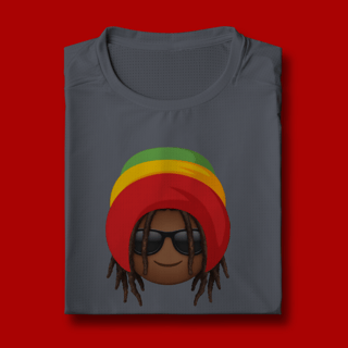 Nome do produto Camiseta Dry UV Black Emoji Jamaica