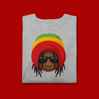Nome do produto T-Shirt Prime Black Emoji Jamaica