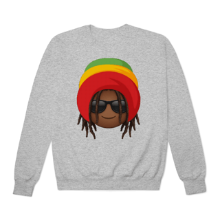 Nome do produto Moletom Prime Black Emoji Jamaica