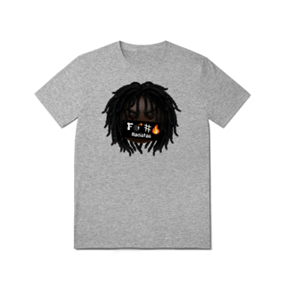 Nome do produto T-Shirt Quality Black Emoji Fogo Nos Racistas