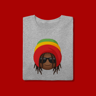 Nome do produto T-Shirt Quality Black Emoji Jamaica