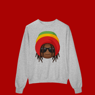 Nome do produto Moletom Prime Black Emoji Jamaica