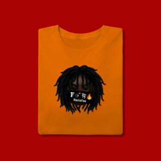 Nome do produto T-Shirt Quality Black Emoji Fogo Nos Racistas