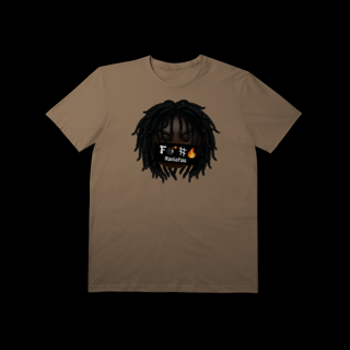 Nome do produto T-shirt Prime Black Power Emoji - Fogo nos racistas - Vozes Pretas