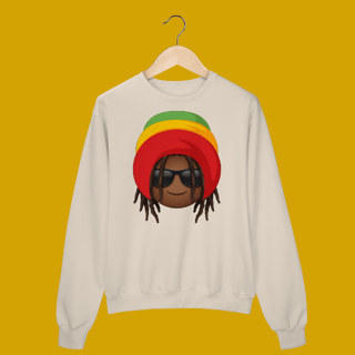 Nome do produto Moletom Prime Black Emoji Jamaica